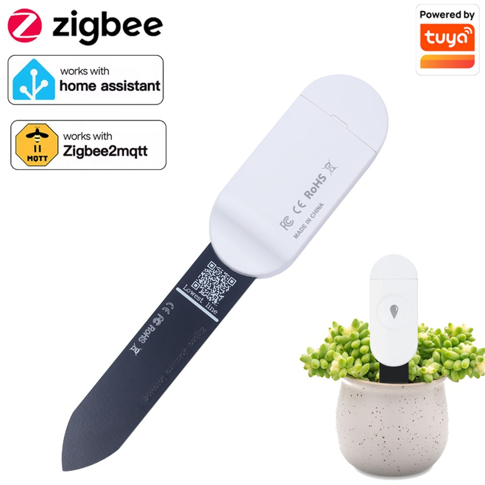 Smart Garden Zigbee - Tuya Zigbee Temperature Humidity Moisture Detector