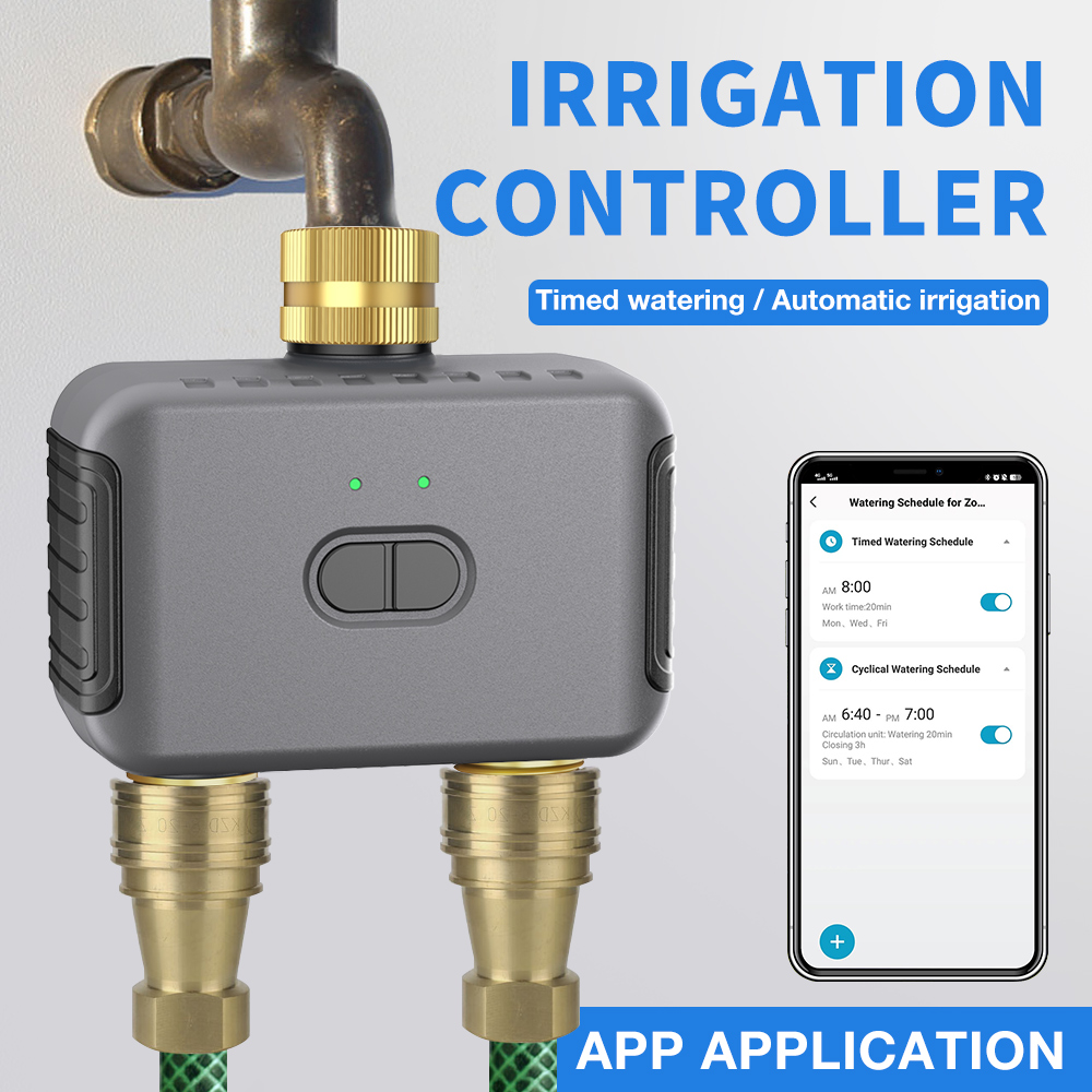 Smart Garden Home - Tuya 2 Zone Watering Timer Garden