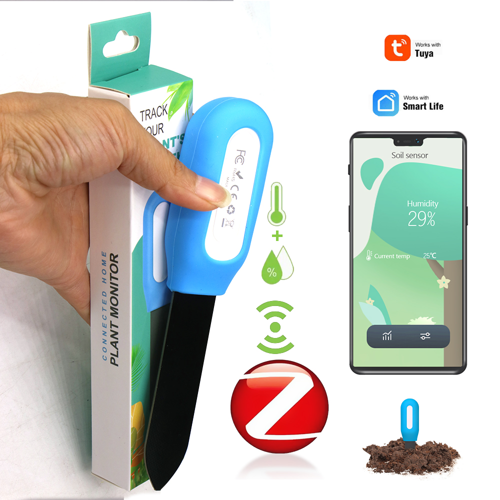 Smart Zigbee Soil Sensor for H - đánh giá và giá Smart Garden Zigbee
