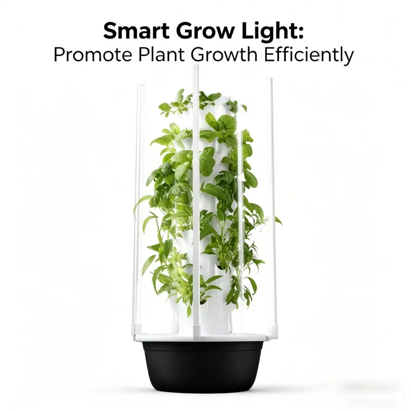 5-Layer Spacetree Hydroponic T - đánh giá và giá Smart Garden Vertical Planter