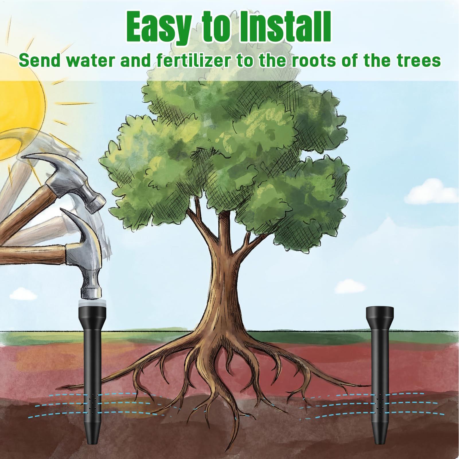 Garden Watering Spikes 3 Pack  - đánh giá và giá Smart Garden Home
