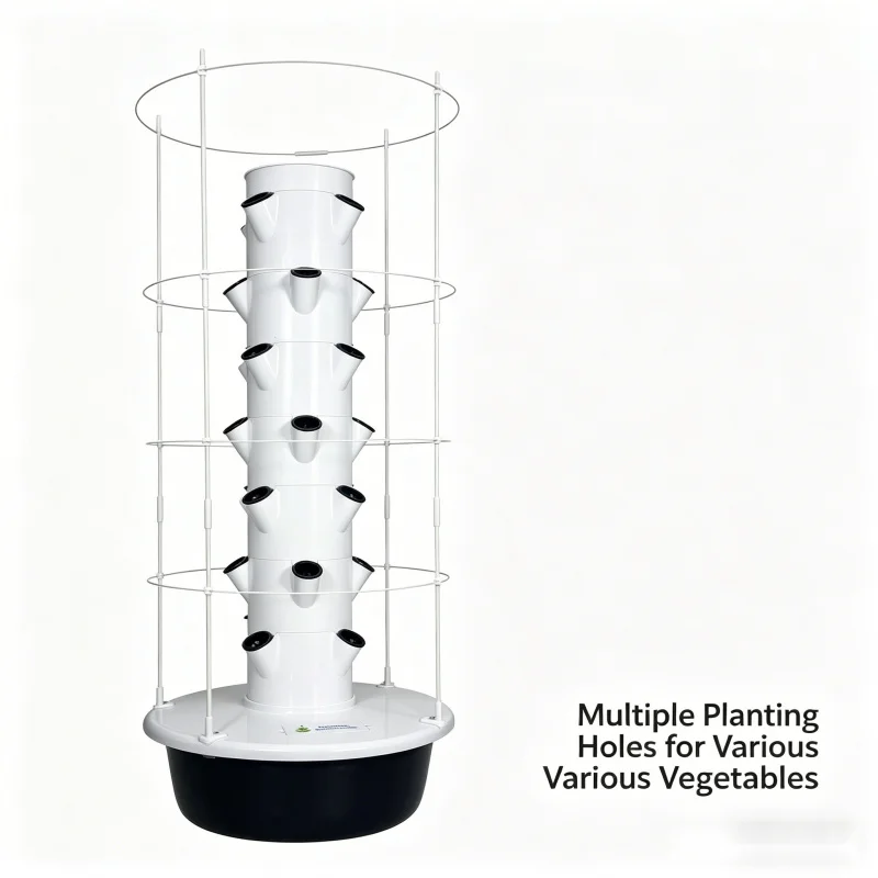 Spacetree Vertical Hydroponic  - đánh giá và giá Smart Garden Vertical Planter