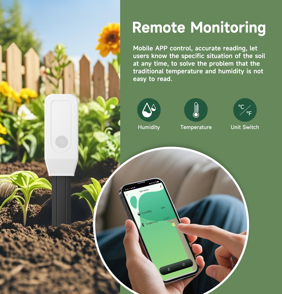 Smart Soil Tester Sensor, Zigb - đánh giá và giá Smart Garden Zigbee