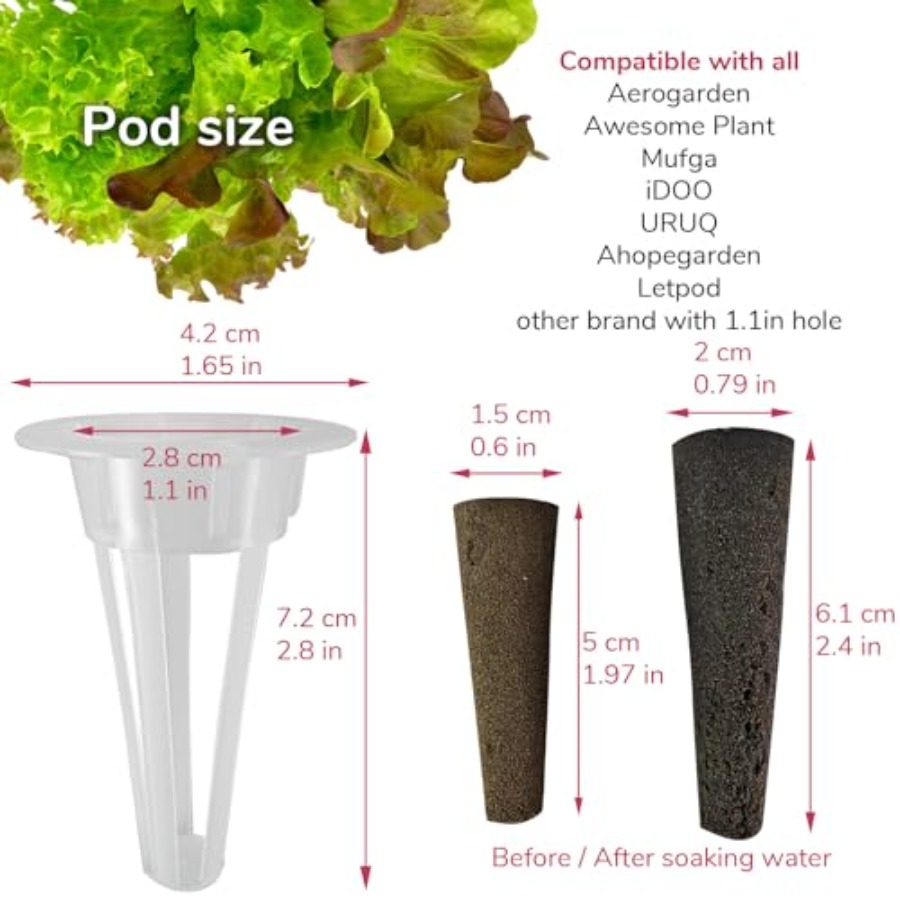 20-pod Seed Kit Lettuce Salad  - đánh giá và giá Aerogarden Seed Pod