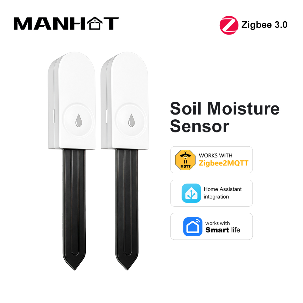 Zigbee 3.0 Soil Moisture Senso - đánh giá và giá Smart Garden Zigbee