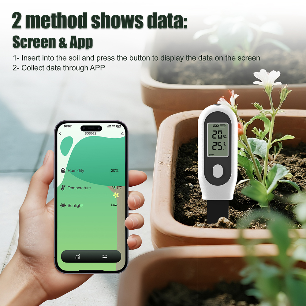 3 in 1 Soil Tester Zigbee Smar - đánh giá và giá Smart Garden Zigbee
