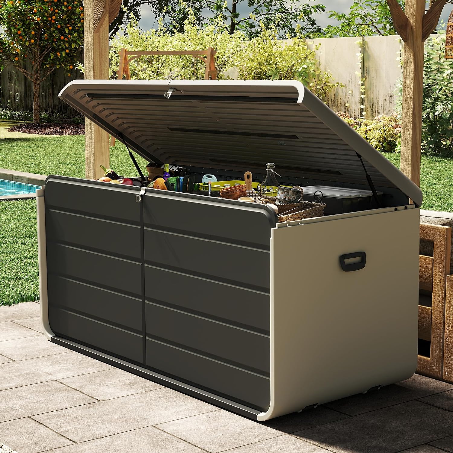 Indoor Outdoor Storage Box 200 - đánh giá và giá Smart Garden Storage