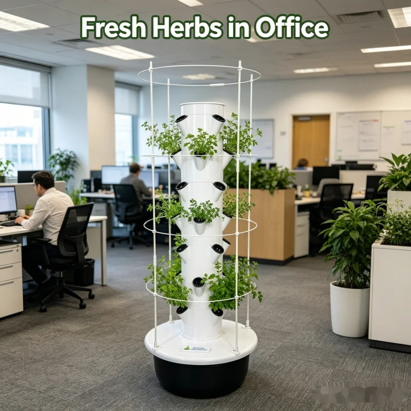 Smart Vertical Hydroponic Towe - đánh giá và giá Smart Garden Vertical Planter