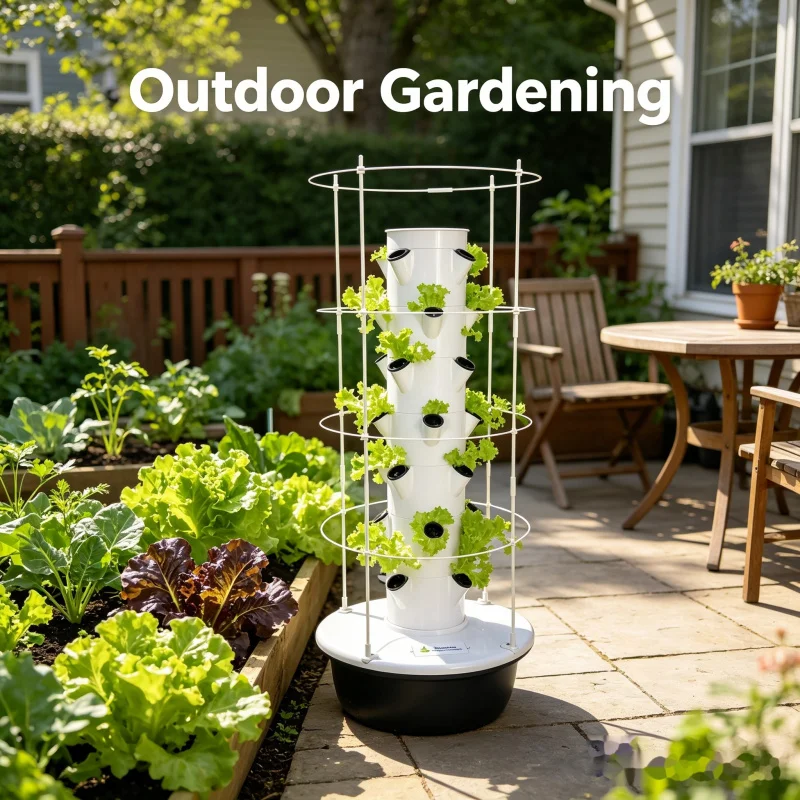 Smart Vertical Hydroponic Towe - đánh giá và giá Smart Garden Vertical Planter