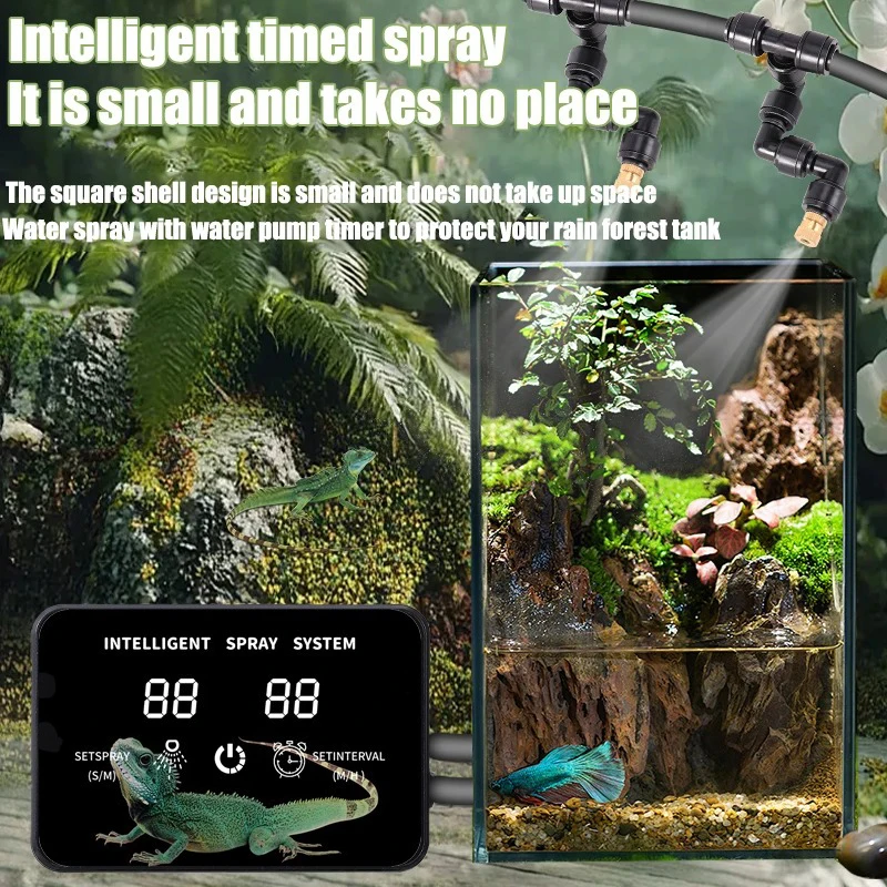 Intelligent Reptile Spray Irri - đánh giá và giá Smart Garden Click And Grow