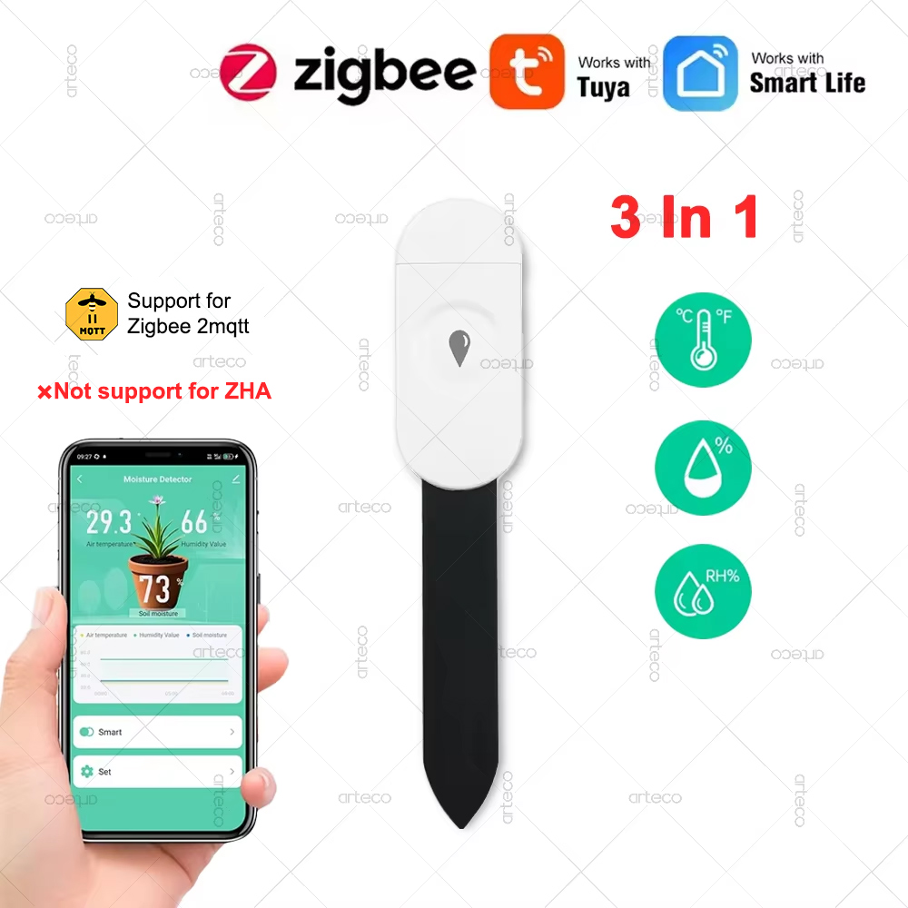 Tuya Zigbee Temperature Humidi - đánh giá và giá Smart Garden Zigbee