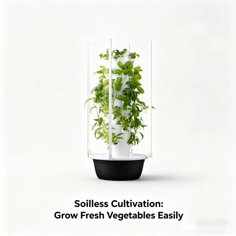 SpaceTree Vertical Hydroponic  - đánh giá và giá Smart Garden Vertical Planter