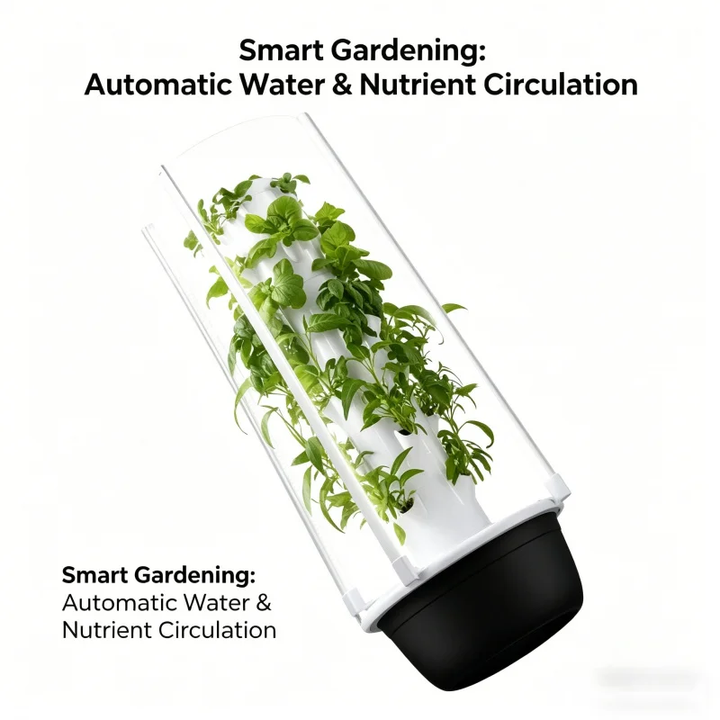 SpaceTree Vertical Hydroponic  - đánh giá và giá Smart Garden Vertical Planter