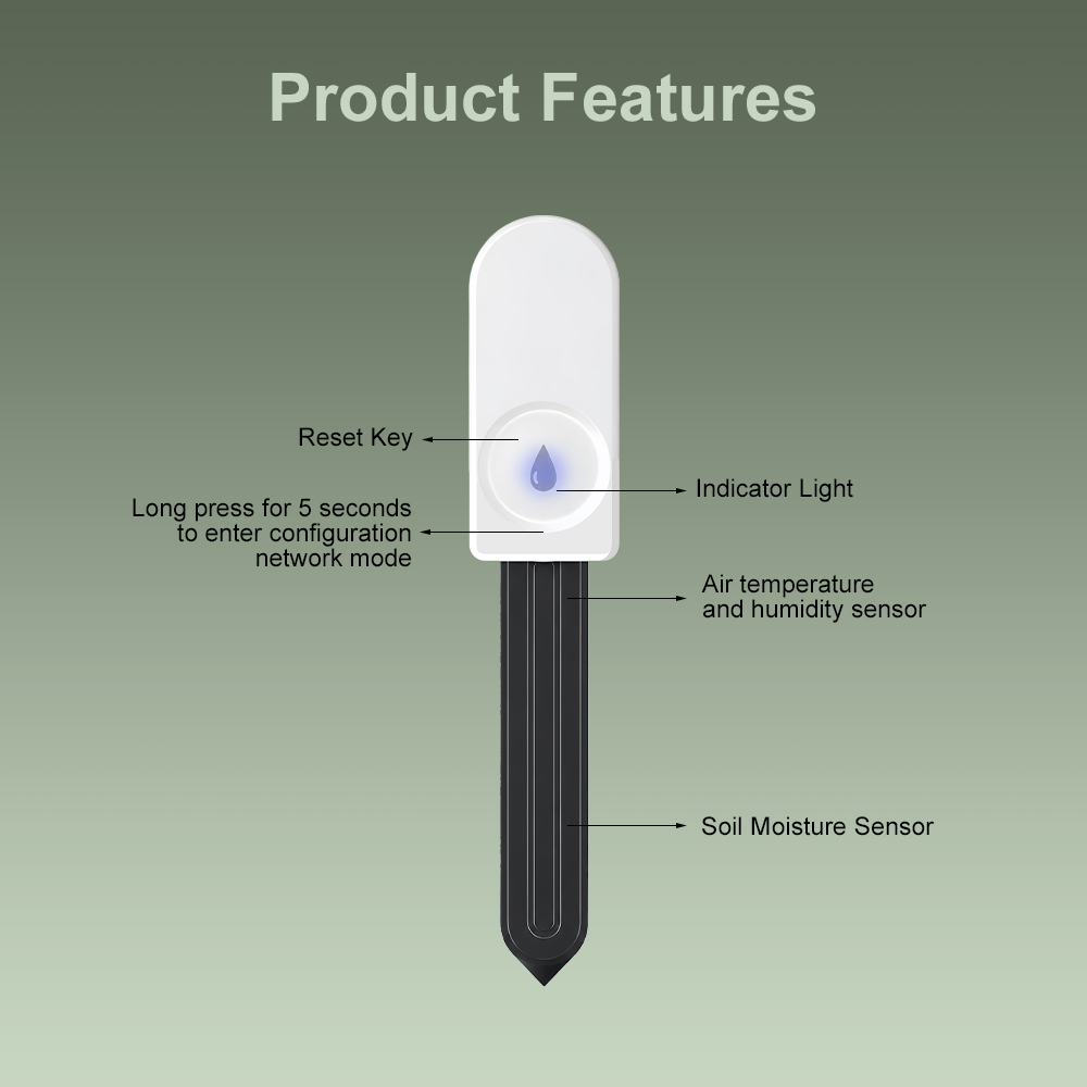 ZigBee Soil Moisture Tester Hu - đánh giá và giá Smart Garden Zigbee