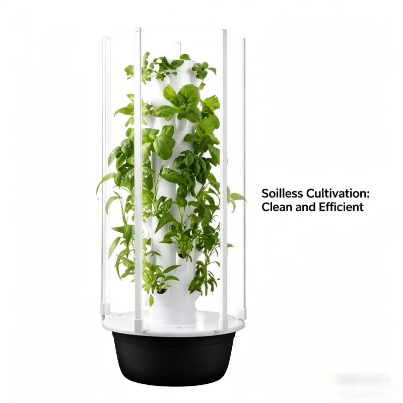 Spacetree Vertical Hydroponic  - đánh giá và giá Smart Garden Vertical Planter