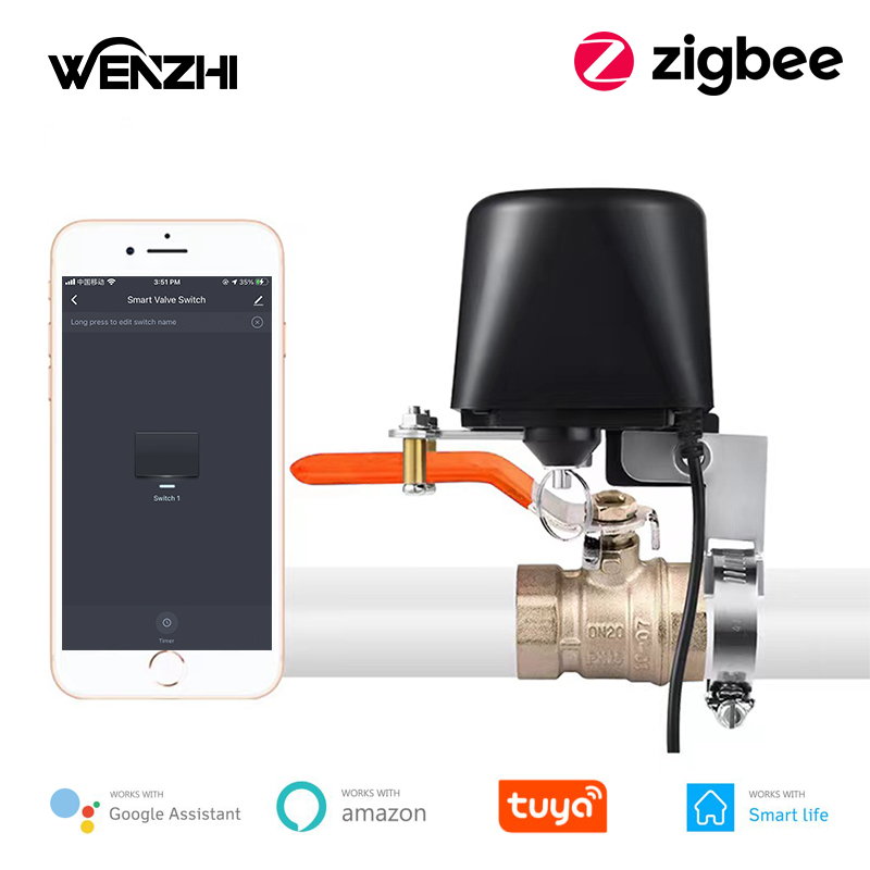 ZigBee Water/Gas Valve Remote  - đánh giá và giá Smart Garden Zigbee
