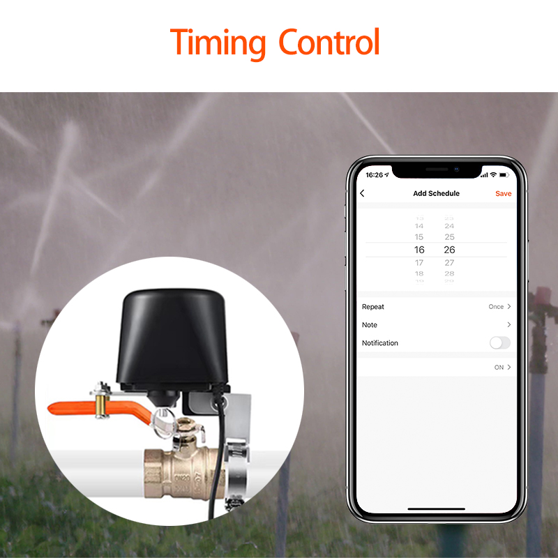 ZigBee Water/Gas Valve Remote  - đánh giá và giá Smart Garden Zigbee