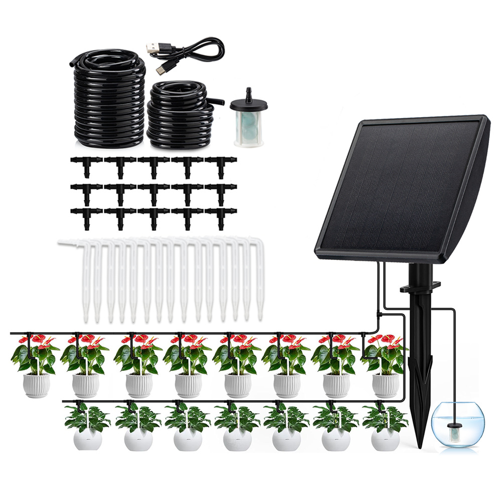 Solar Irrigation System Intell - đánh giá và giá Smart Garden Click And Grow