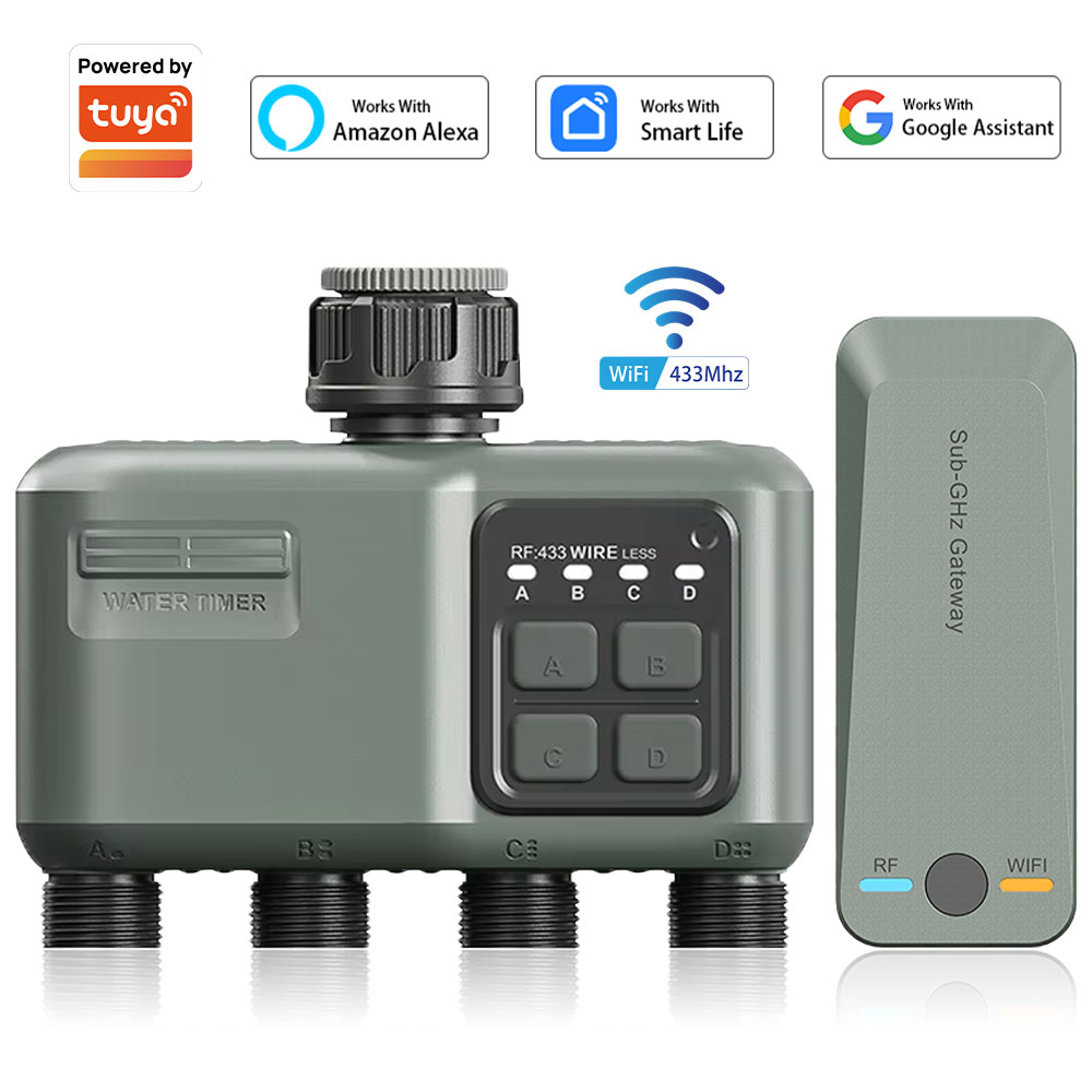 4 Outlet Programmable Water Ti - đánh giá và giá Smart Garden Home