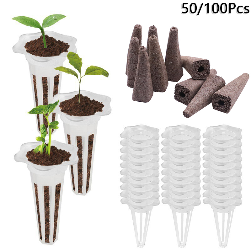 50/100pcs Plant Grow Basket Fo - đánh giá và giá Aerogarden Seed Pod