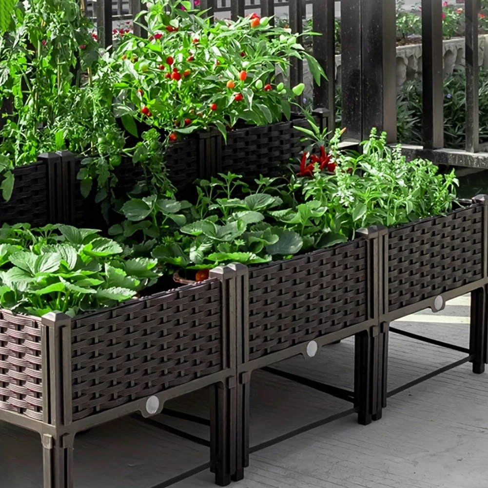 Large Capacity Garden Bed Vege - đánh giá và giá Smart Garden Storage