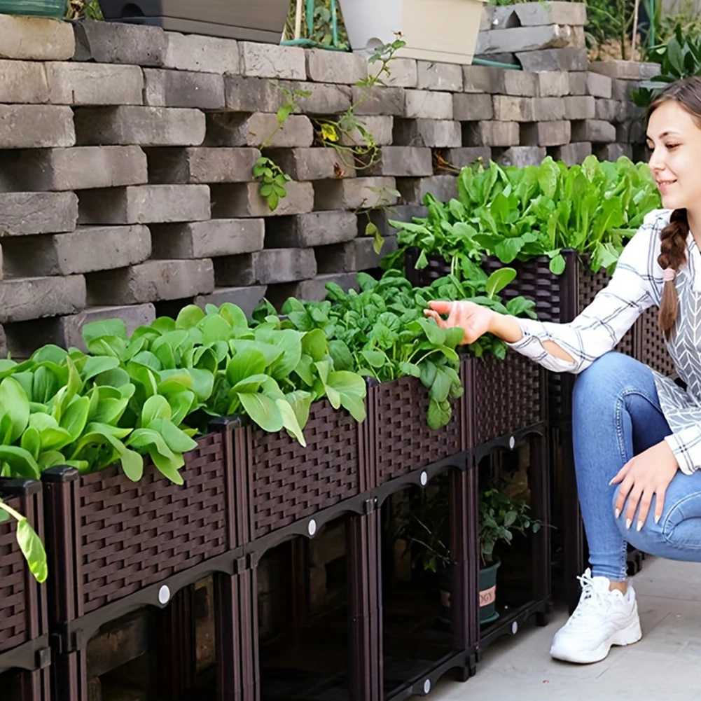 Large Capacity Garden Bed Vege - đánh giá và giá Smart Garden Storage