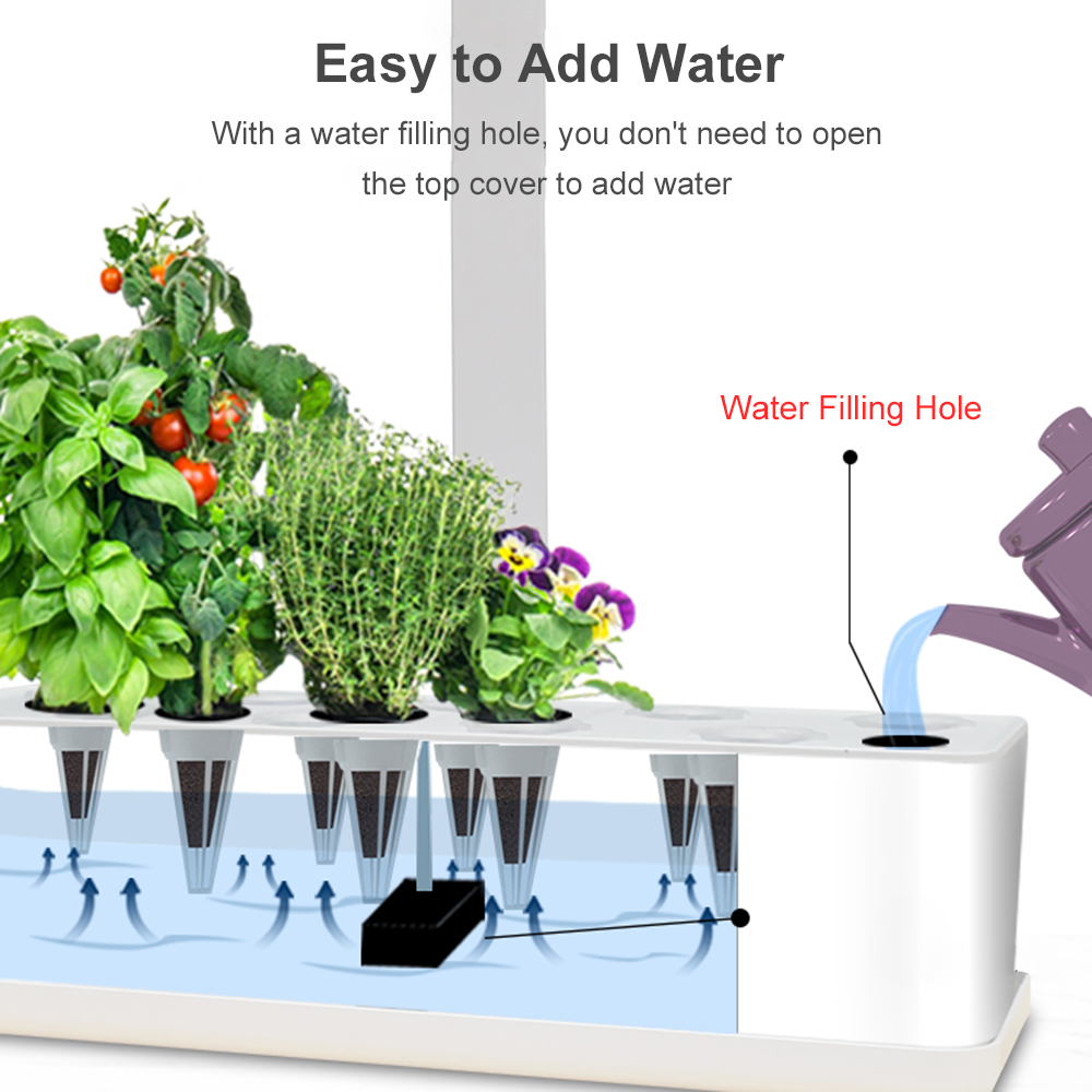 Smart Hydroponics Growing Syst - đánh giá và giá Smart Garden Click And Grow
