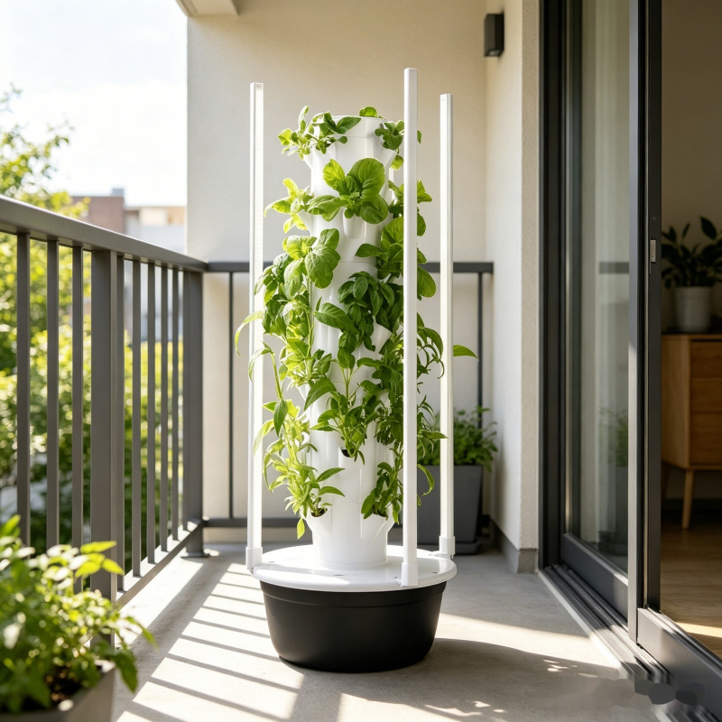5-Layer Spacetree Vertical Hyd - đánh giá và giá Smart Garden Vertical Planter